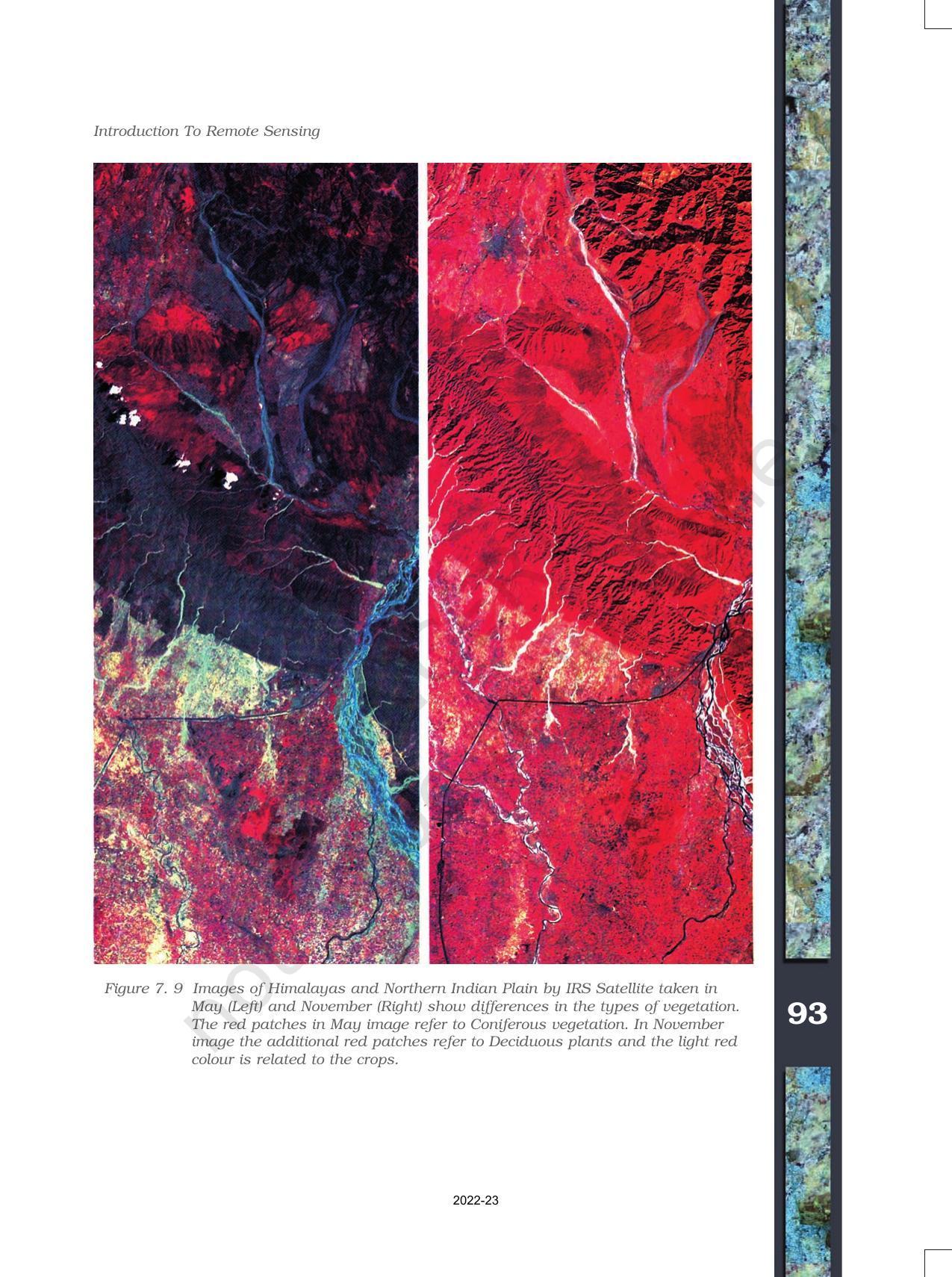 NCERT Book for Class 11 Geography (Part-III) Chapter 7 Introduction to Remote Sensing - Page 10