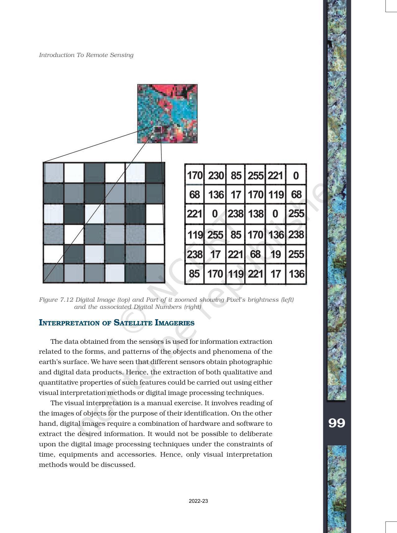 NCERT Book for Class 11 Geography (Part-III) Chapter 7 Introduction to Remote Sensing - Page 16