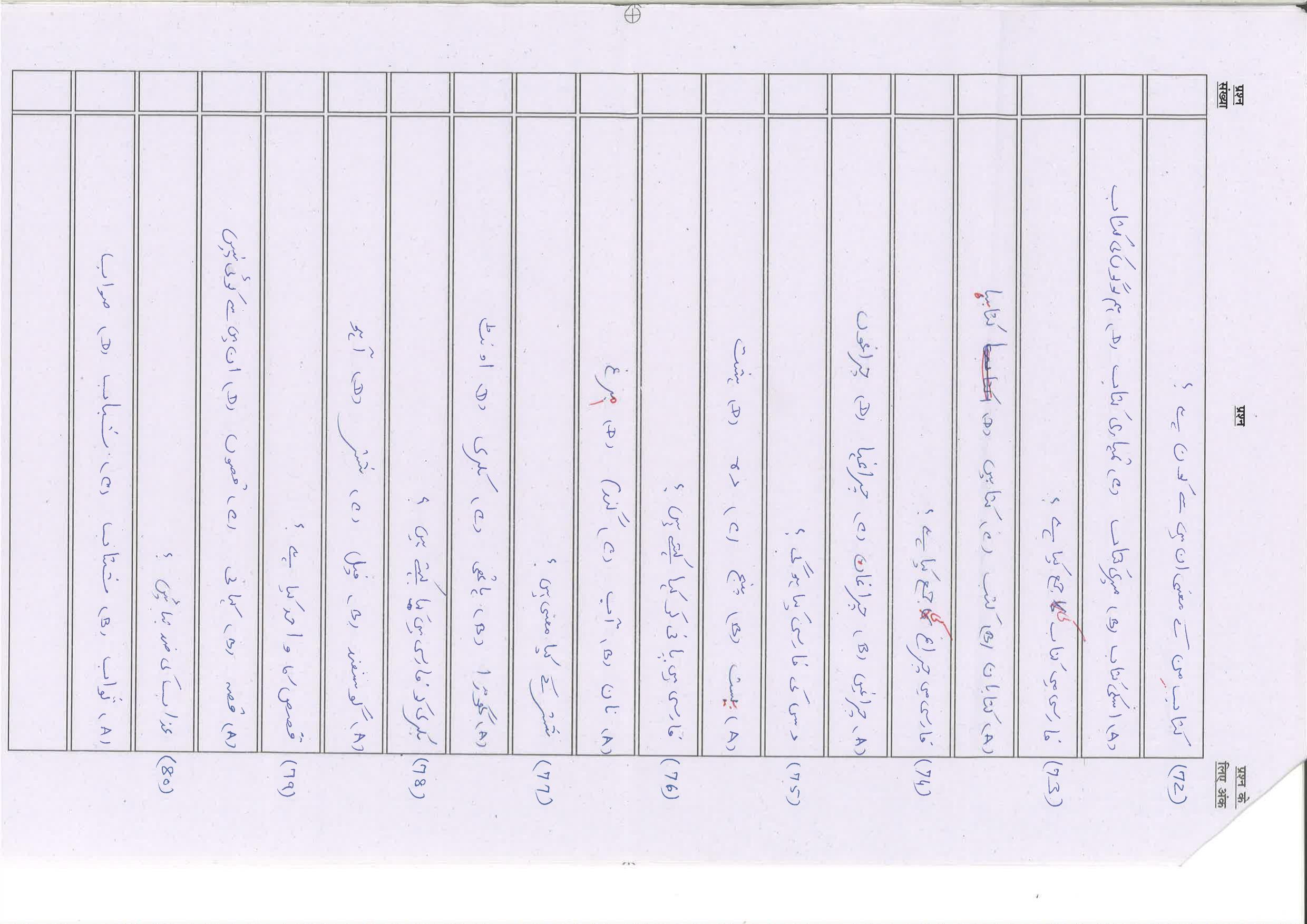 Bihar Board (BSEB) Class X: 108- SIL-PERSIAN 2025 Model Question Paper - Page 11