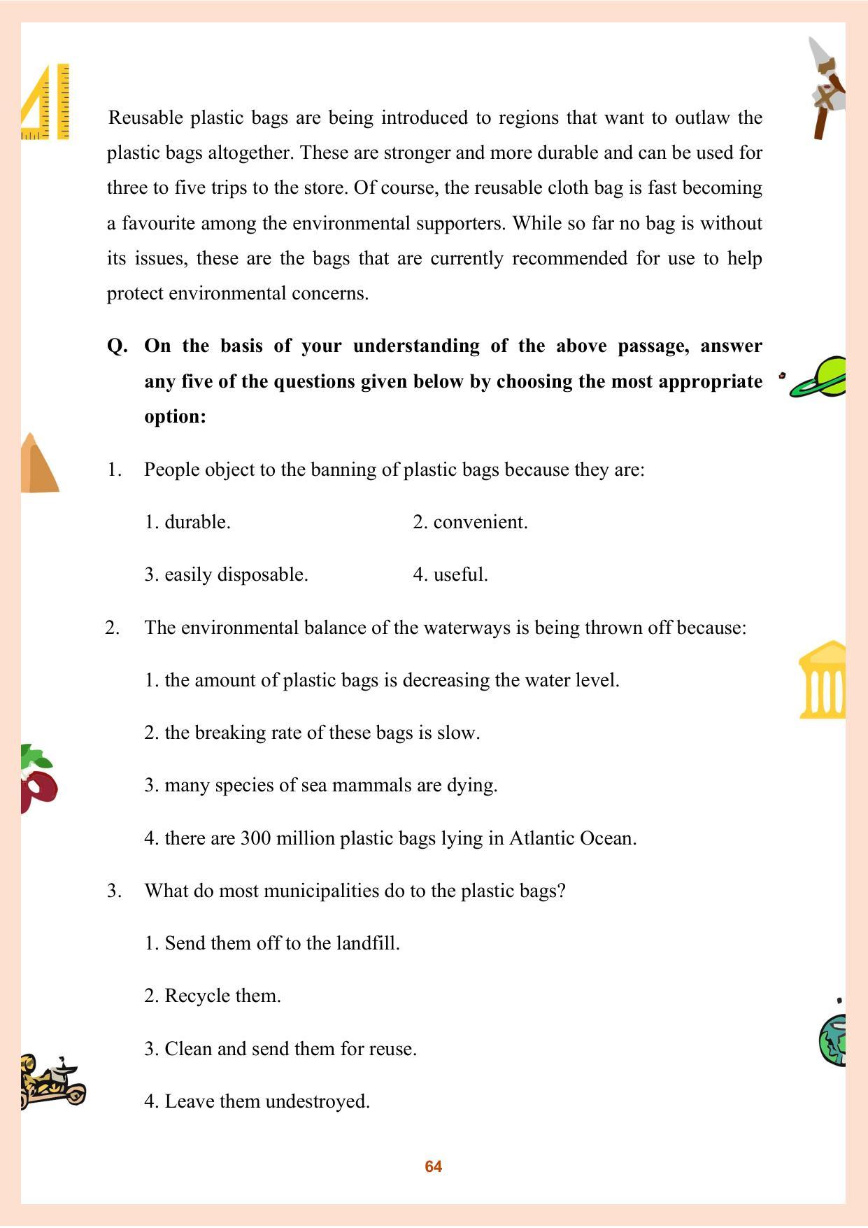 CGBSE Class 12 Question Bank 2023 - Page 65