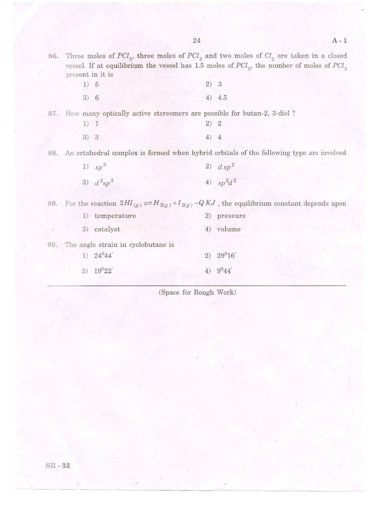 KCET Chemistry 2008 Question Papers - Page 7