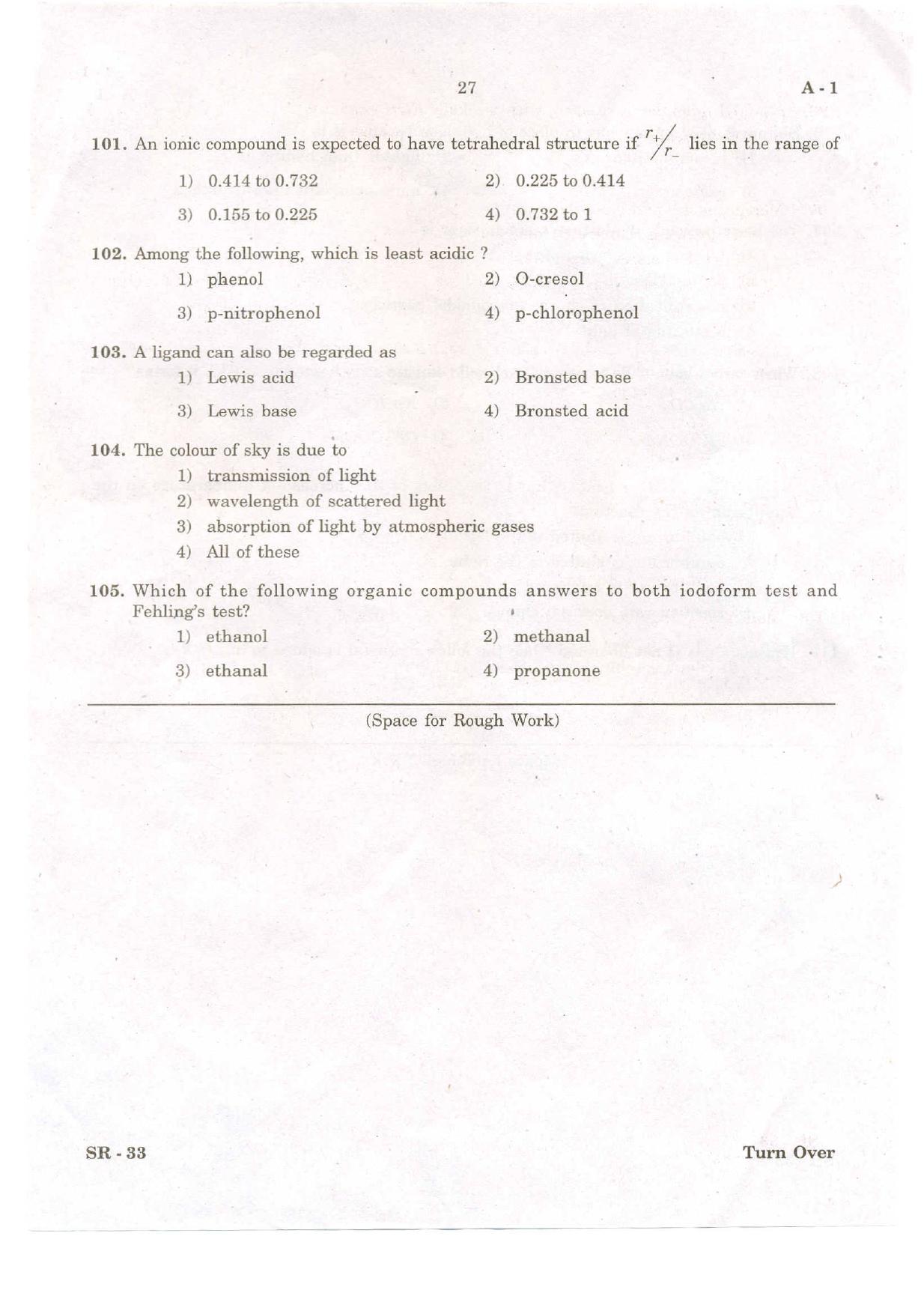 KCET Chemistry 2008 Question Papers - Page 10