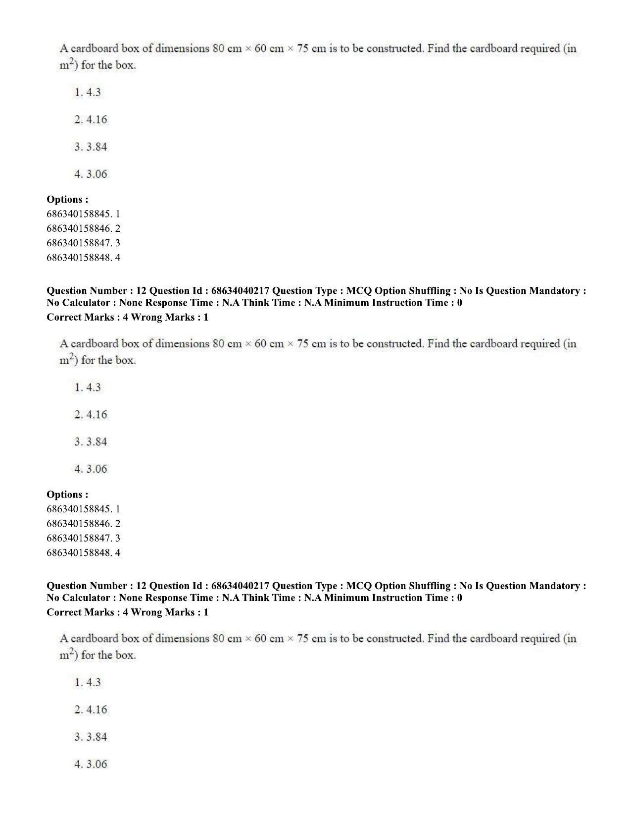 CUET PG 2023: LAQP27 – Odia (Eng) - Shift 3 (25-06-2023) Question Paper - Page 18
