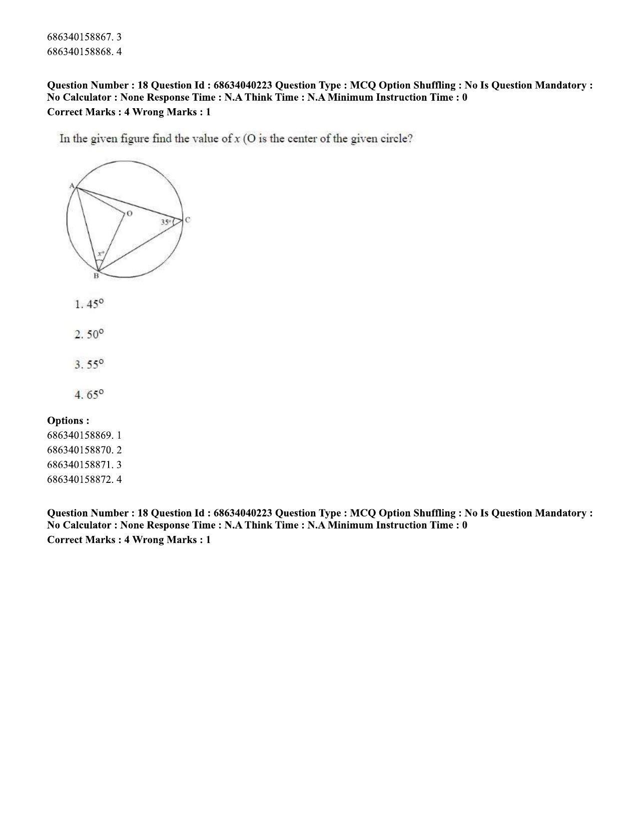 CUET PG 2023: LAQP27 – Odia (Eng) - Shift 3 (25-06-2023) Question Paper - Page 25