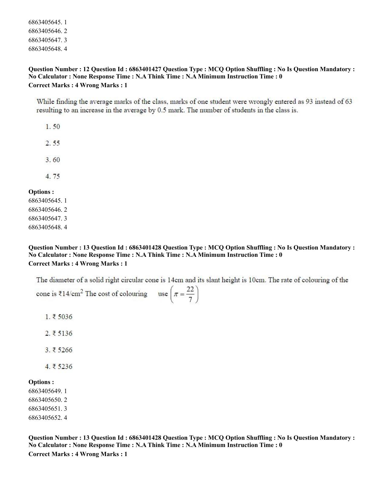 CUET PG 2023: MTQP11 – Water Engineering and Management (Eng.)-Shift 2 (05-06-2023) Question Paper - Page 15