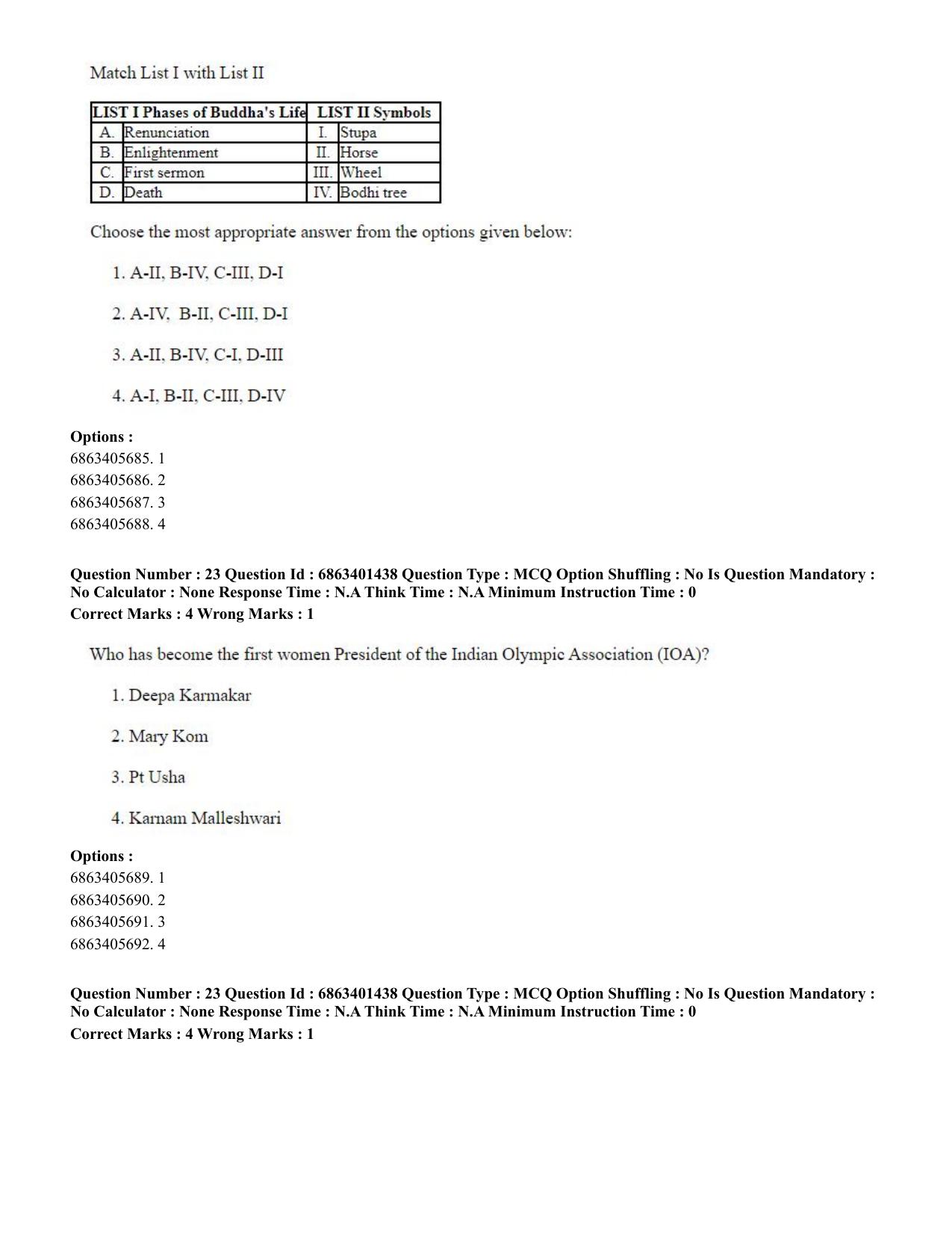 CUET PG 2023: MTQP11 – Water Engineering and Management (Eng.)-Shift 2 (05-06-2023) Question Paper - Page 25