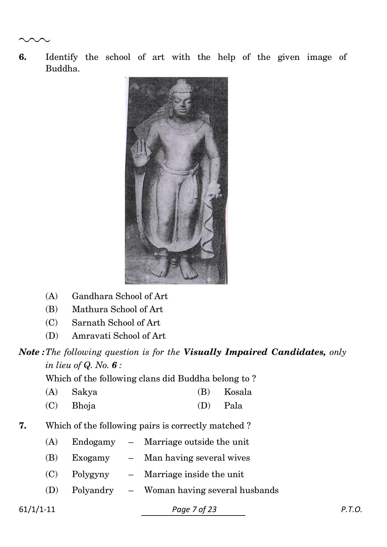 CBSE Class 12 61-1-1 History 2024 Question Paper - Page 7
