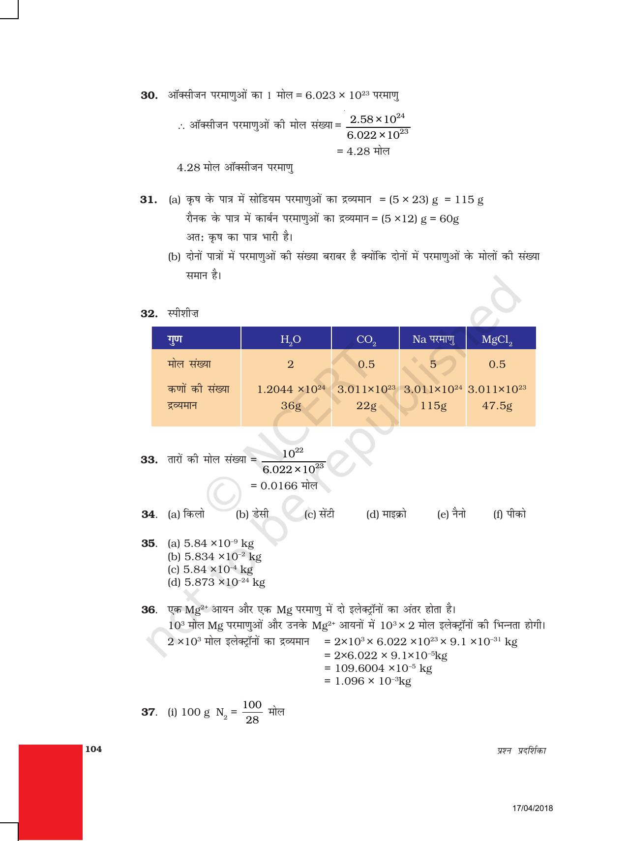 NCERT Exemplar Class 9: विज्ञान उत्तरमाला - Page 14