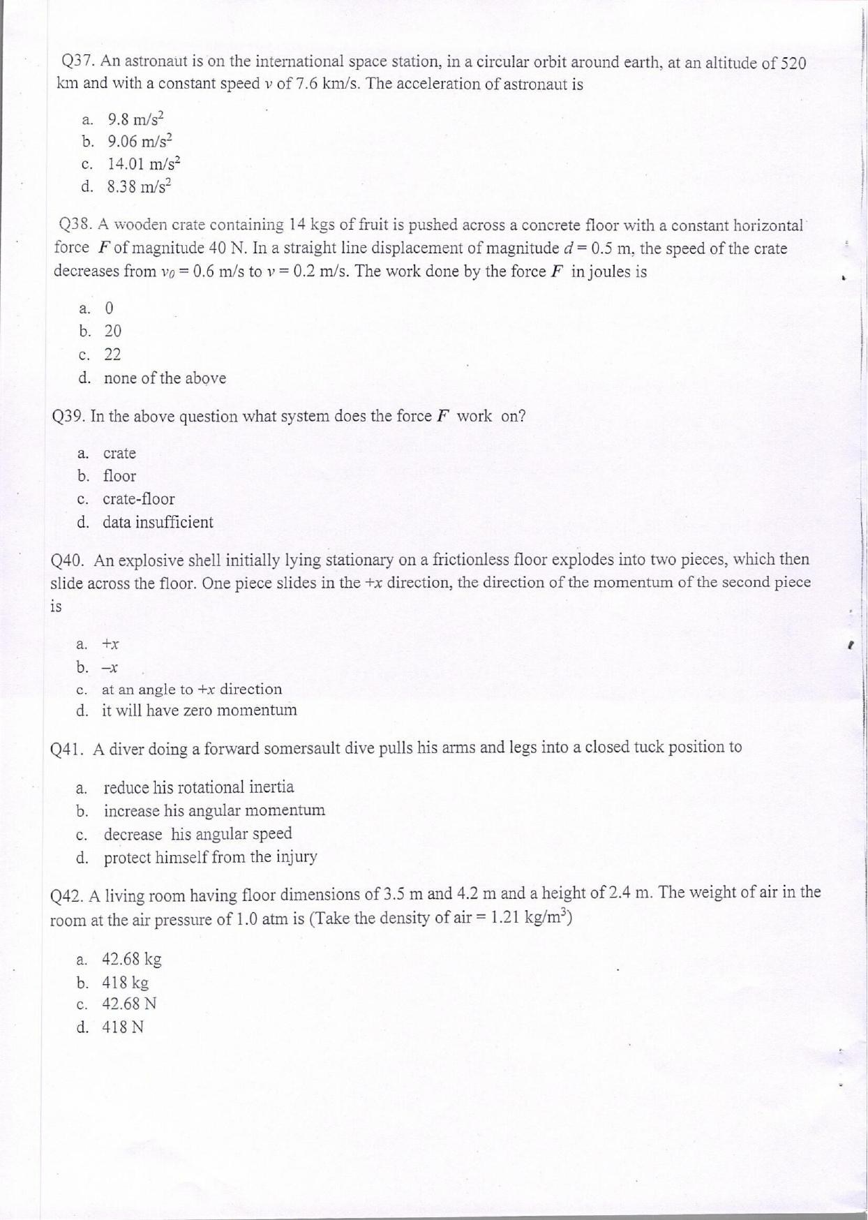 KUET 2024 Integrated BSc MSc in Physics/Energy Studies Question Paper - Page 8
