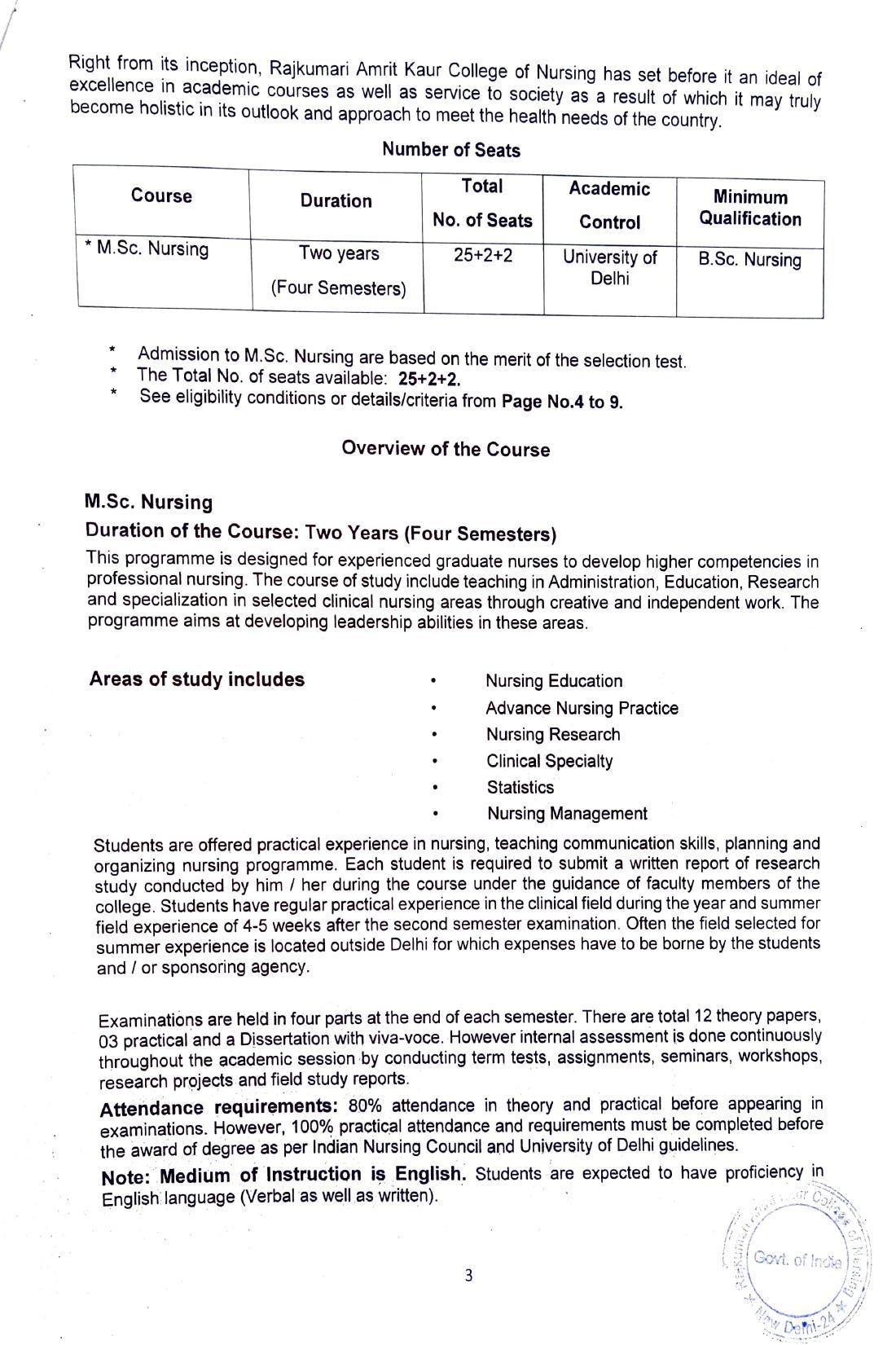 RAKCON M.Sc Nursing Entrance Exam - Page 4