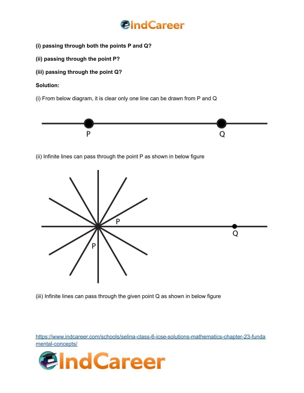 Selina Class 6 ICSE Solutions Mathematics : Chapter 23- Fundamental Concepts - Page 10