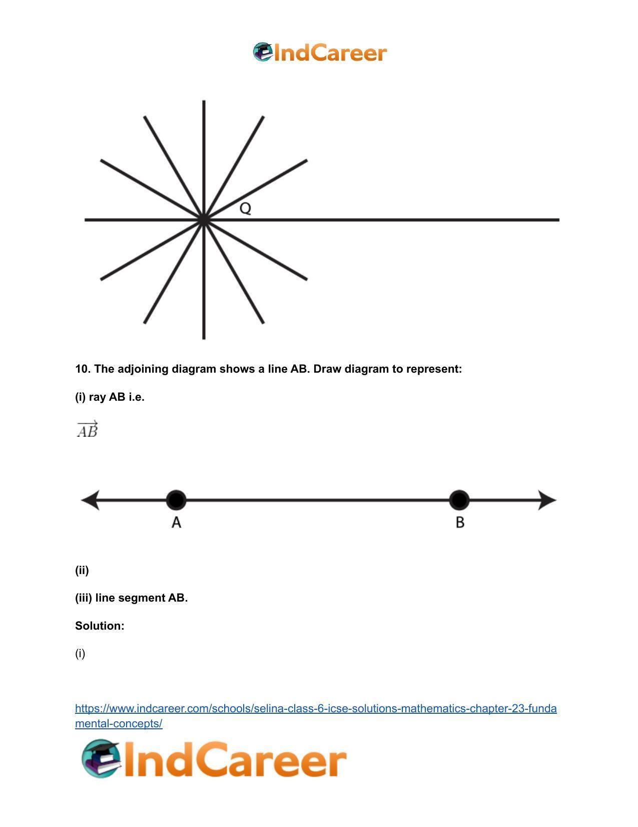 Selina Class 6 ICSE Solutions Mathematics : Chapter 23- Fundamental Concepts - Page 11