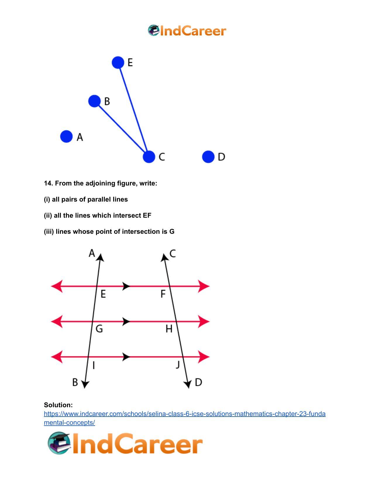 Selina Class 6 ICSE Solutions Mathematics : Chapter 23- Fundamental Concepts - Page 17