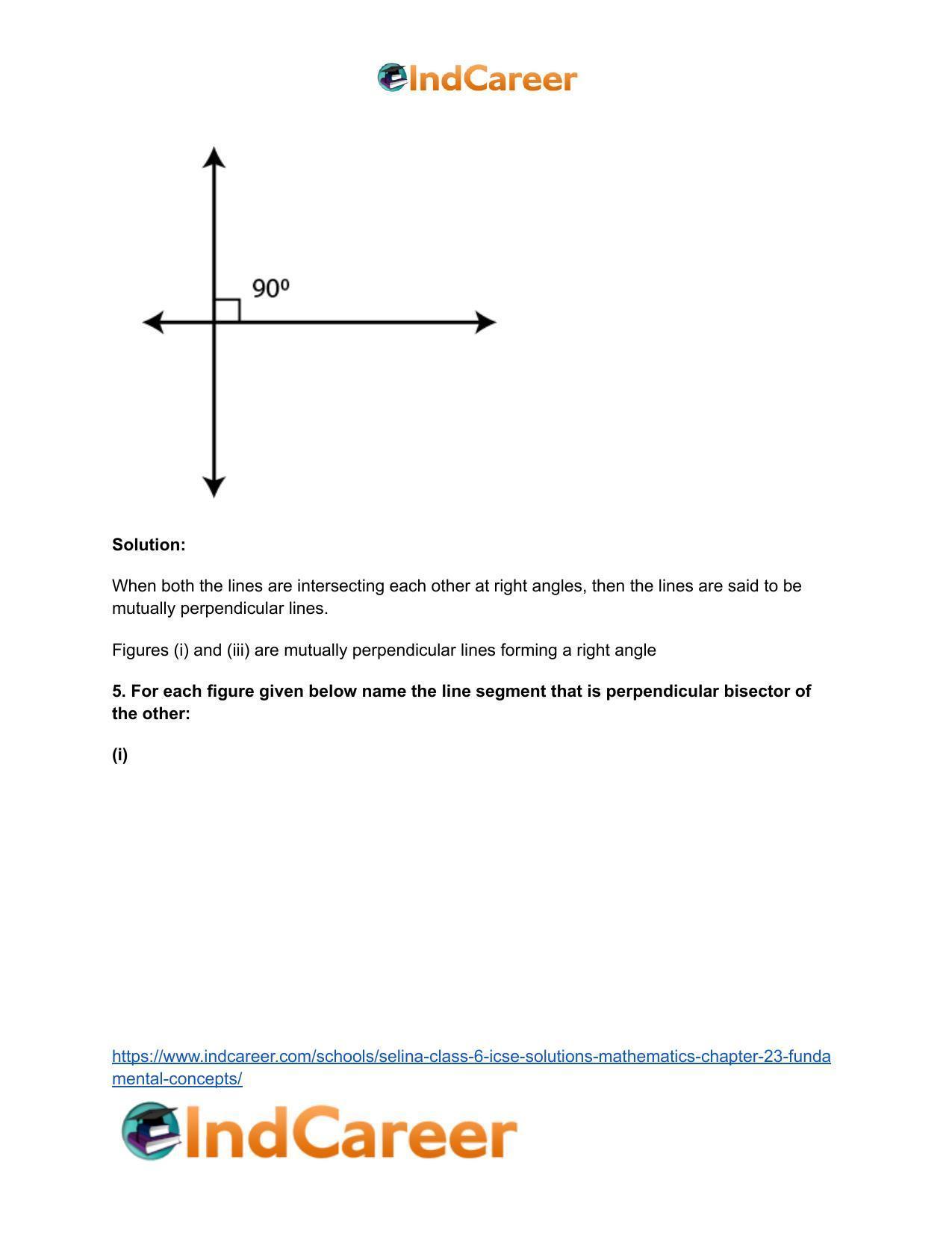 Selina Class 6 ICSE Solutions Mathematics : Chapter 23- Fundamental Concepts - Page 25