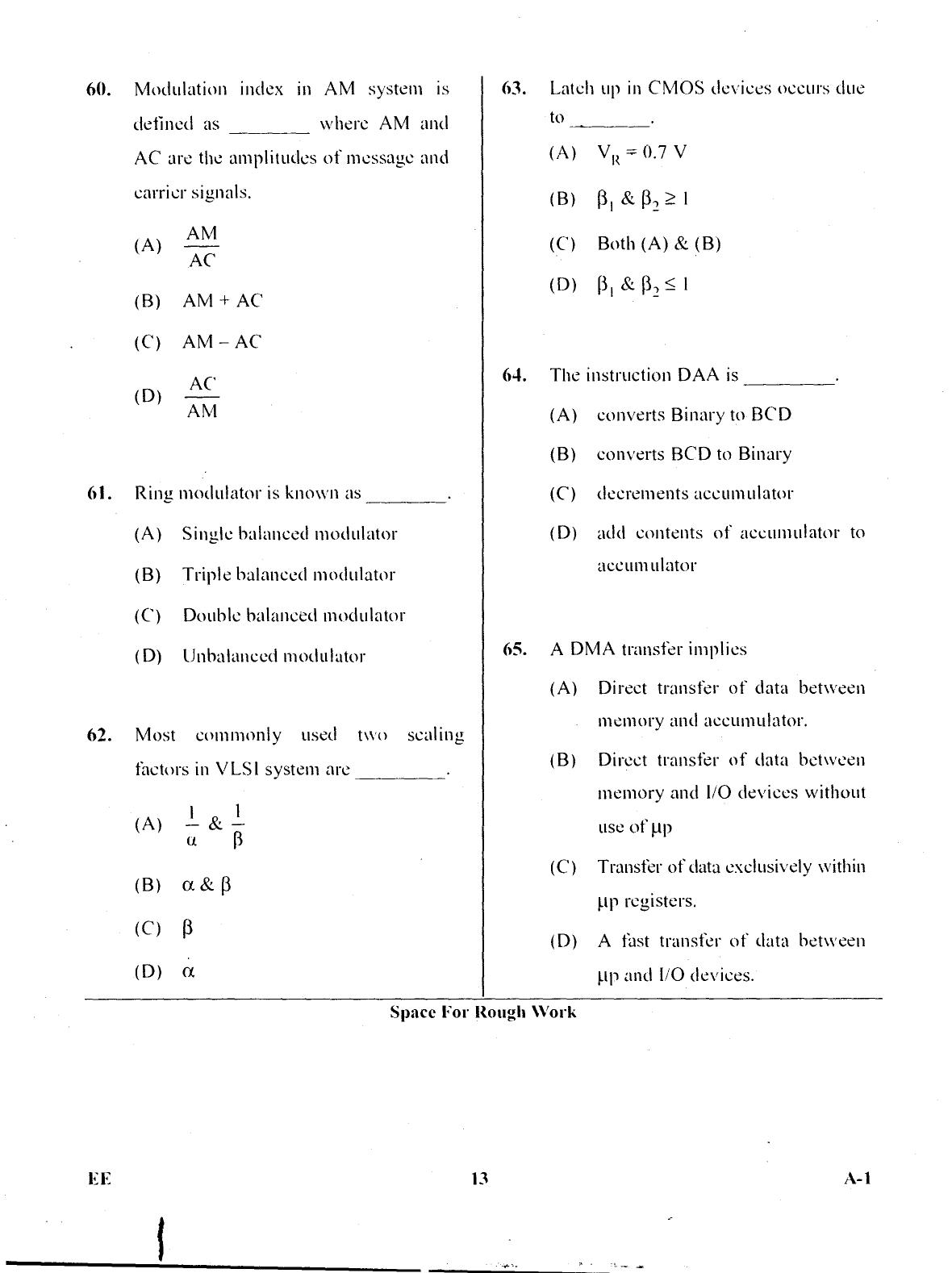 Karnataka PGCET 2017 Electrical Sciences Question Paper - Page 12