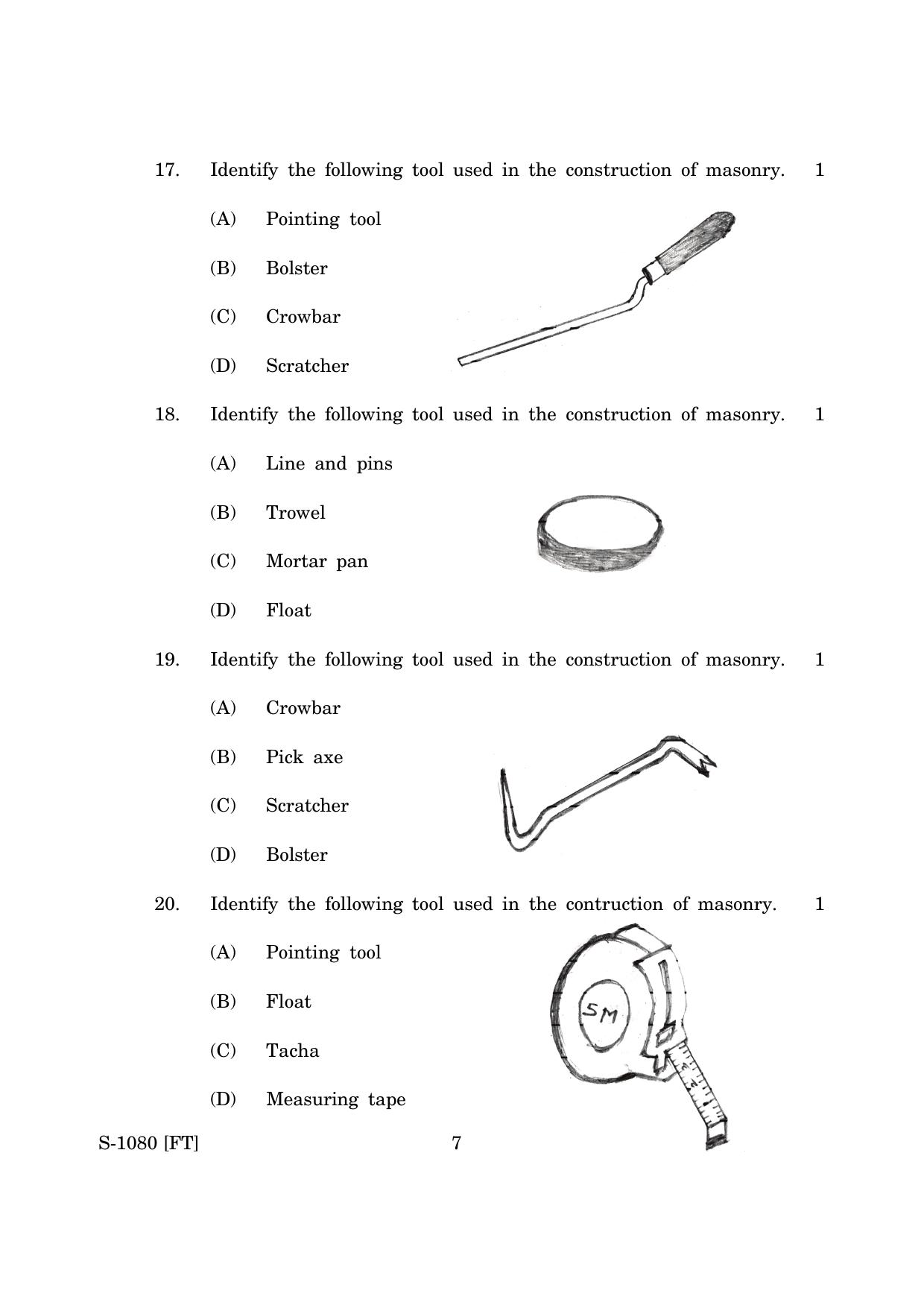 Goa Board Class 10 Construction (November 2022) Question Paper - Page 7