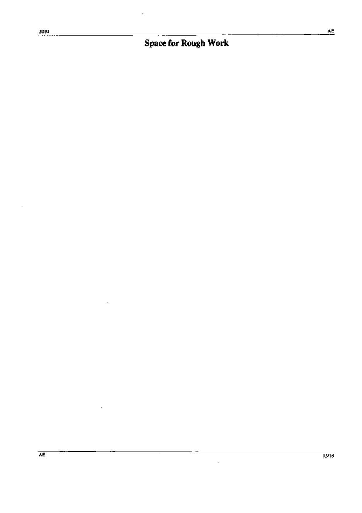 GATE 2010 Aerospace Engineering (AE) Question Paper with Answer Key - Page 13