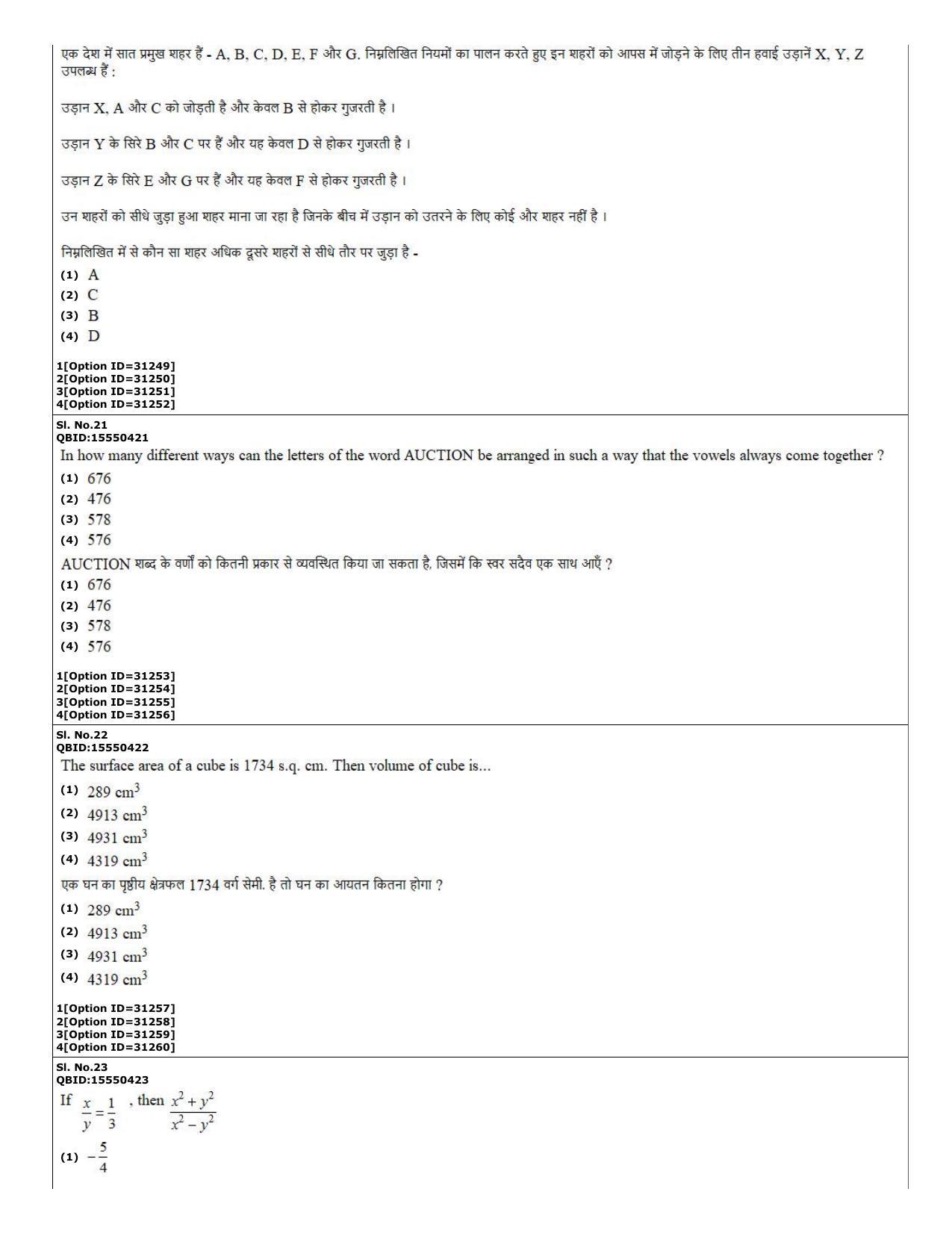 CUET (PG) 2022: PGQP-74 Painting  (10-09-2022) Question Paper - Page 9