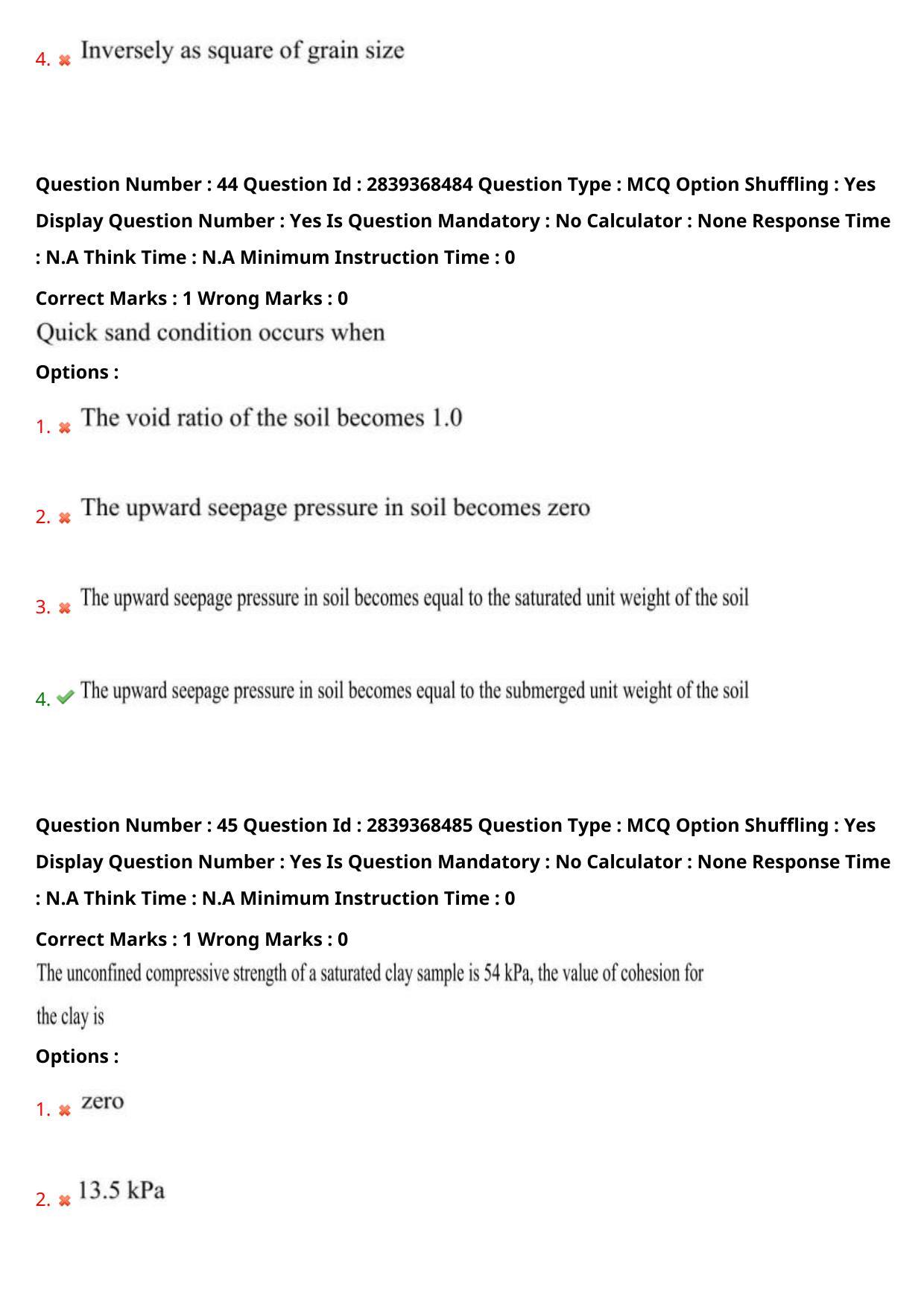 TS PGECET 2023: CE-CIVIL ENGINEERING Question Papers - Page 28