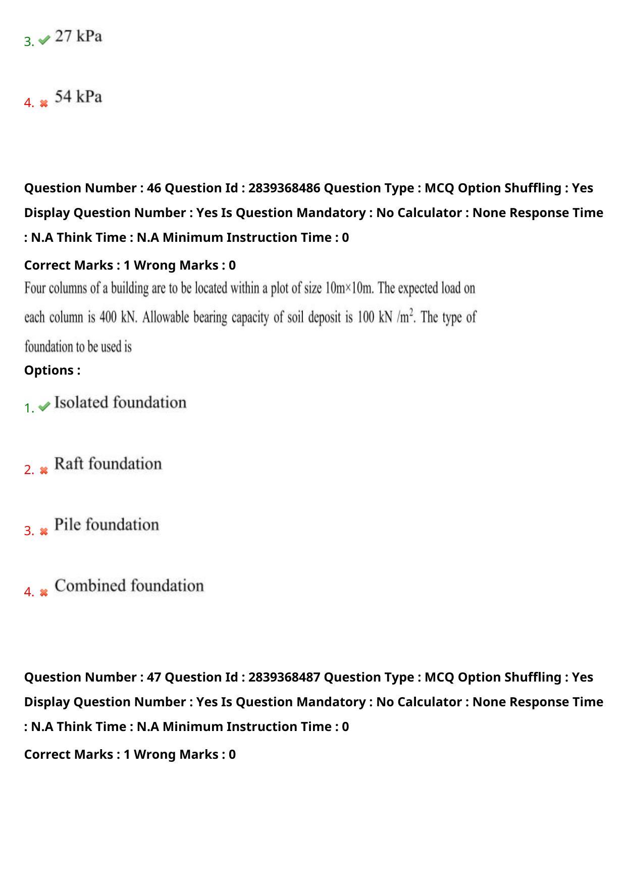 TS PGECET 2023: CE-CIVIL ENGINEERING Question Papers - Page 29