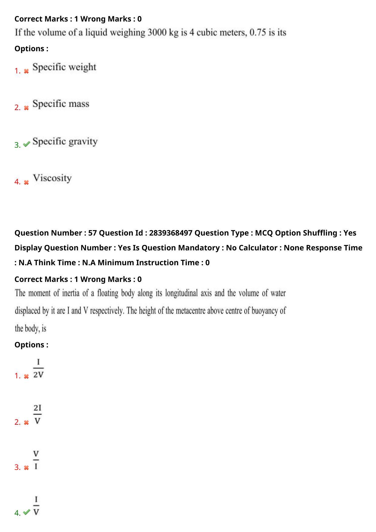 TS PGECET 2023: CE-CIVIL ENGINEERING Question Papers - Page 35