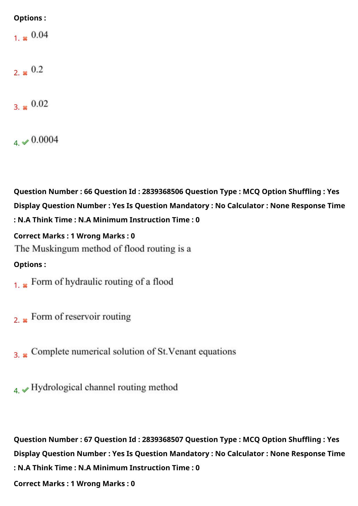 TS PGECET 2023: CE-CIVIL ENGINEERING Question Papers - Page 40