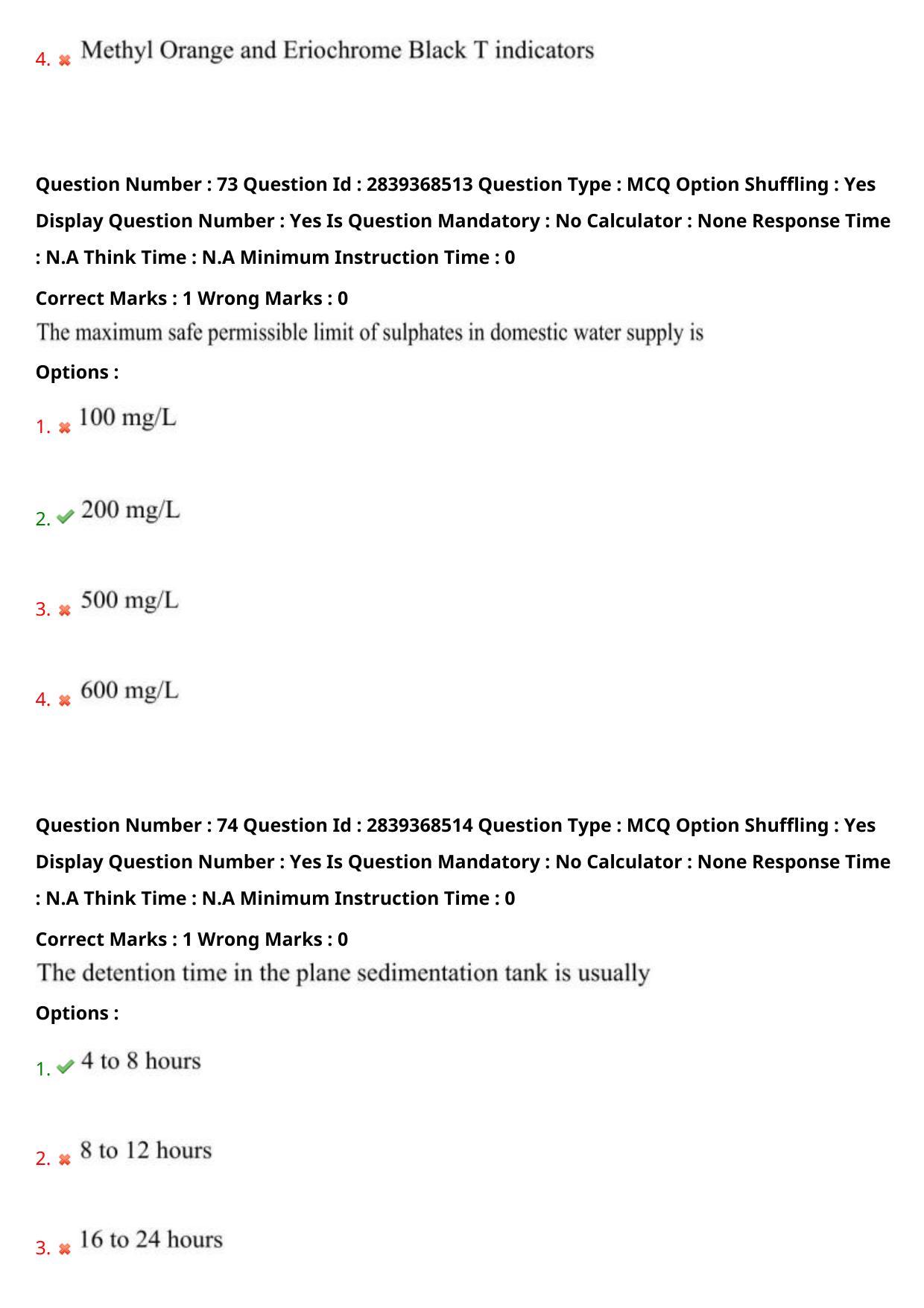TS PGECET 2023: CE-CIVIL ENGINEERING Question Papers - Page 44