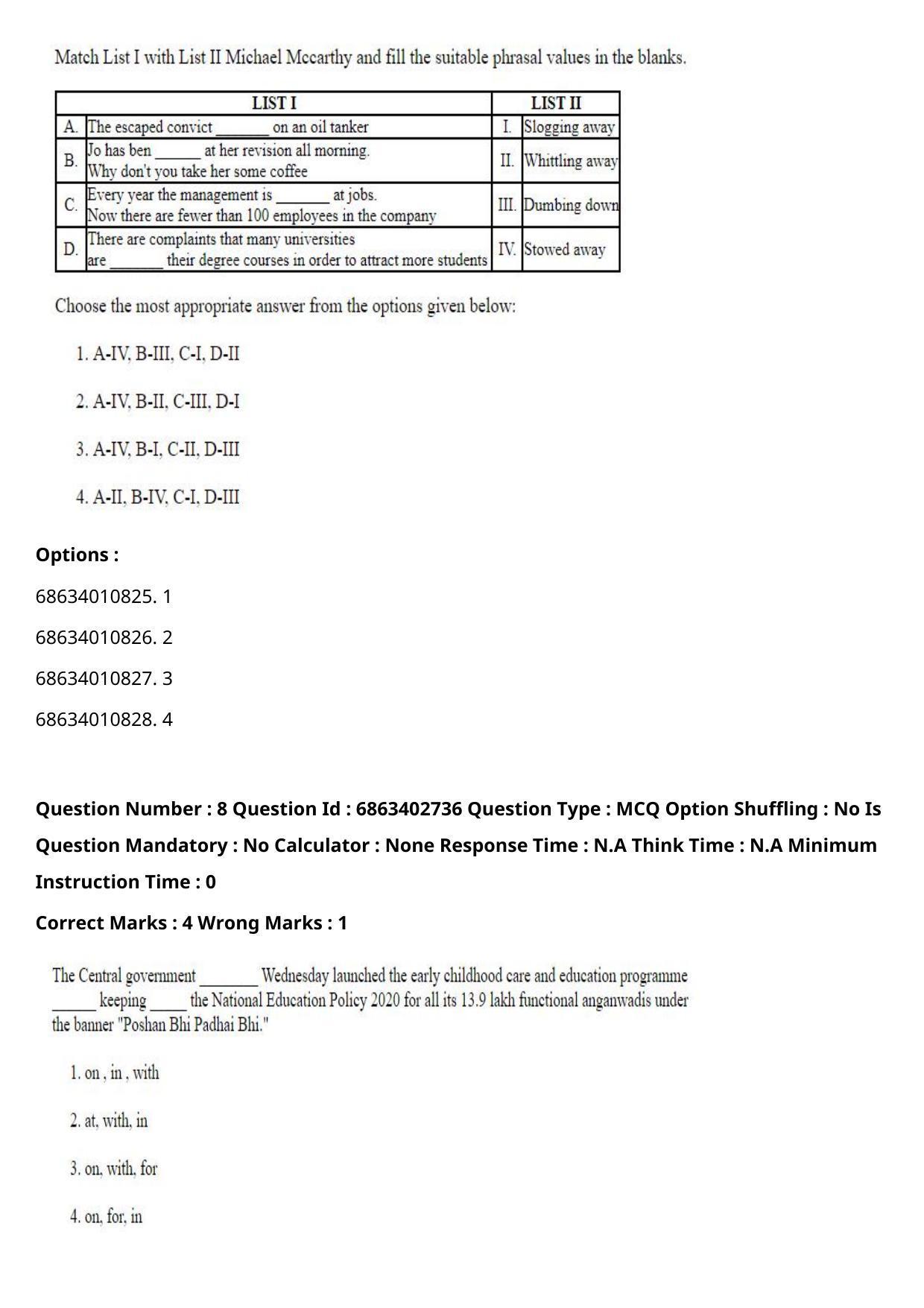 CUET PG 2023: HUQP15 – Painting (Eng.) - Shift 2 (5-06-2023) Question Paper - Page 16