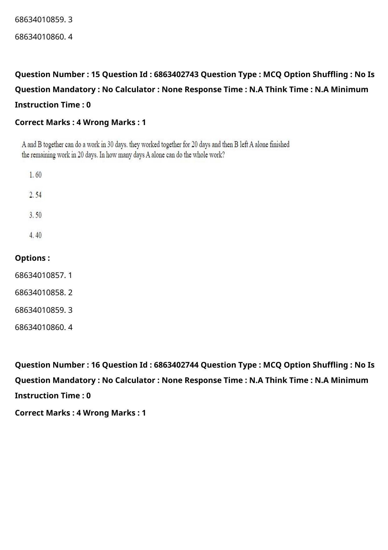 CUET PG 2023: HUQP15 – Painting (Eng.) - Shift 2 (5-06-2023) Question Paper - Page 25