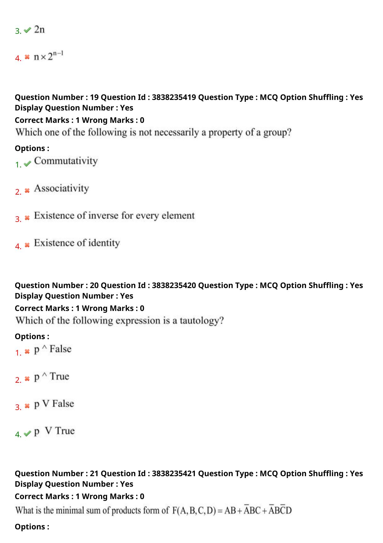 TS PGECET 2024: Computer Science & Information Technology Question Papers with Answer - Page 10