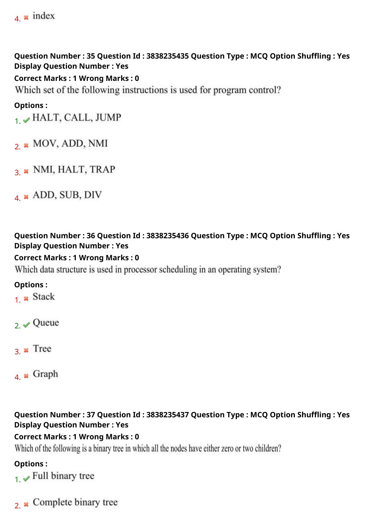 TS PGECET 2024: Computer Science & Information Technology Question Papers with Answer - Page 16