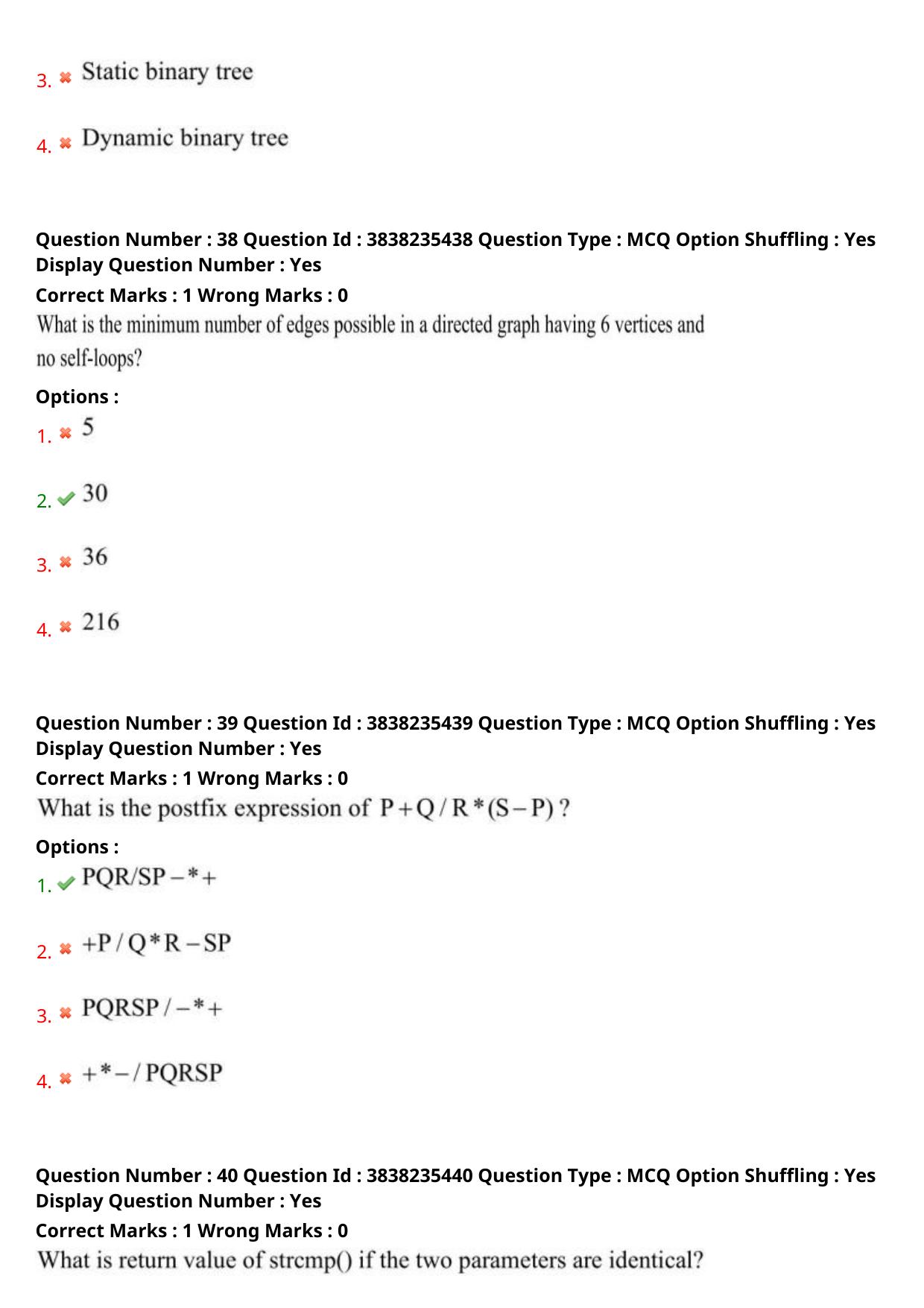TS PGECET 2024: Computer Science & Information Technology Question Papers with Answer - Page 17
