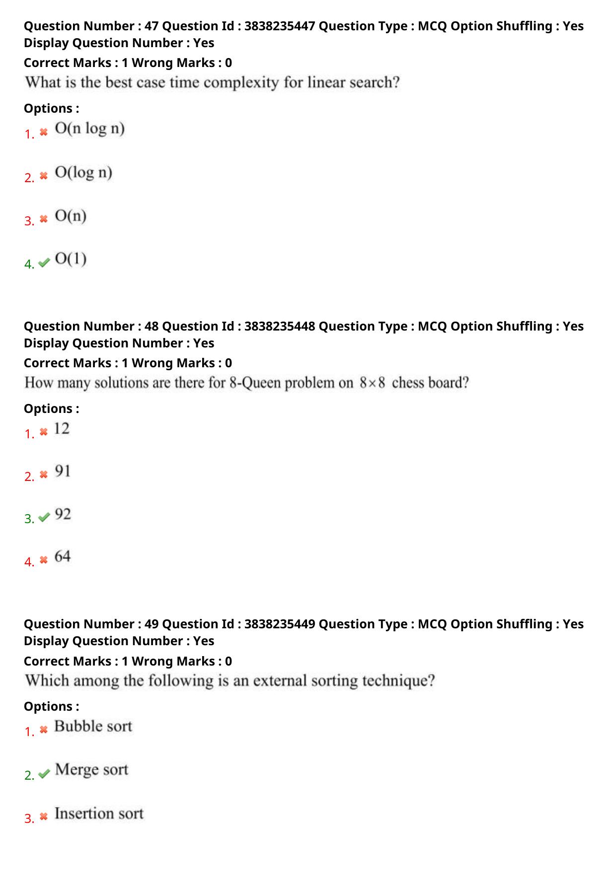 TS PGECET 2024: Computer Science & Information Technology Question Papers with Answer - Page 22