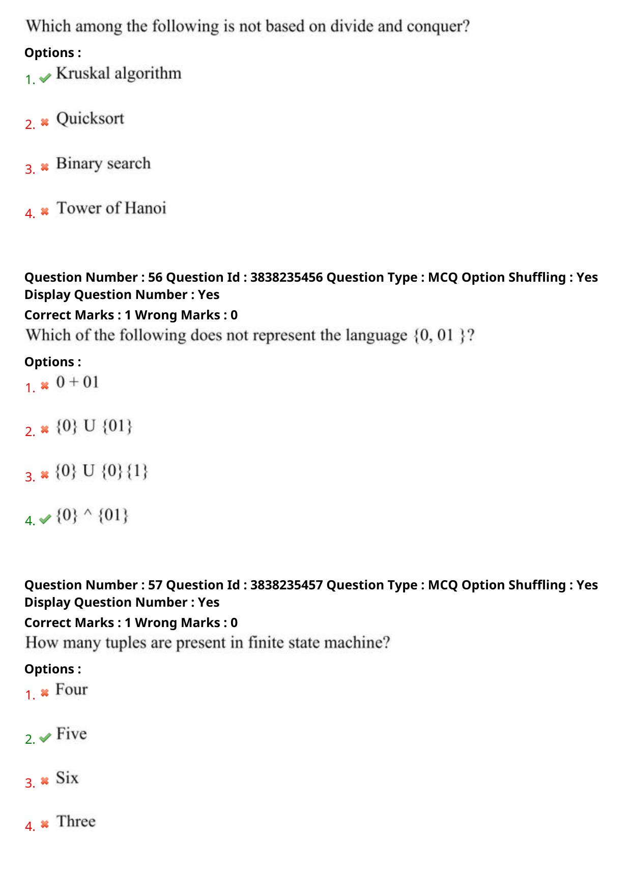 TS PGECET 2024: Computer Science & Information Technology Question Papers with Answer - Page 25
