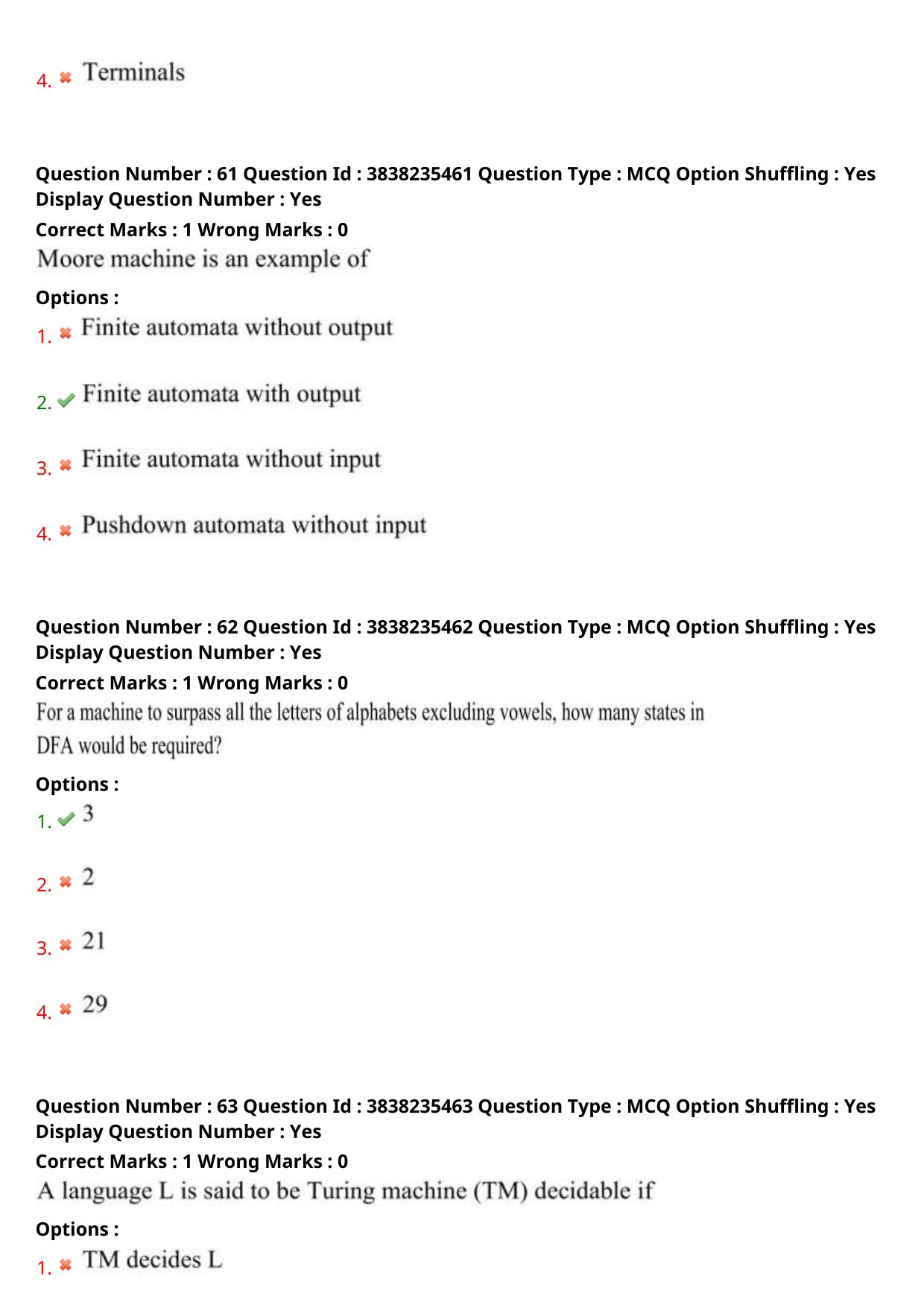 TS PGECET 2024: Computer Science & Information Technology Question Papers with Answer - Page 27