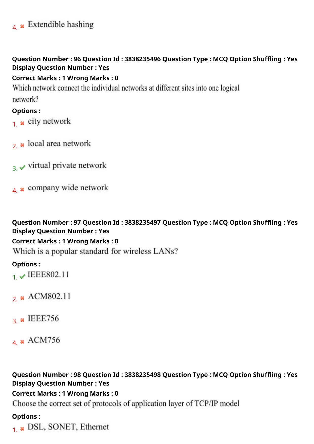 TS PGECET 2024: Computer Science & Information Technology Question Papers with Answer - Page 40