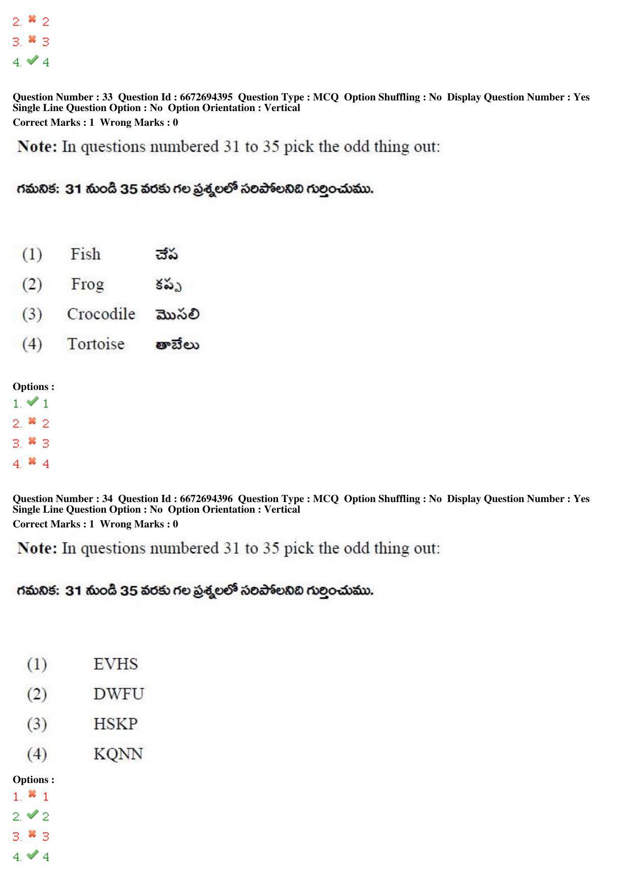 TS ICET 2019 Question Paper 2 - May 23, 2019	 - Page 53