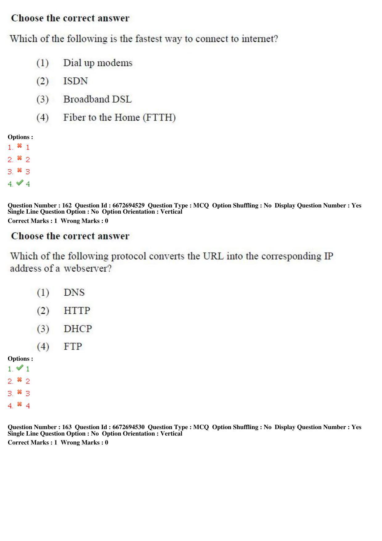 TS ICET 2019 Question Paper 2 - May 23, 2019	 - Page 148