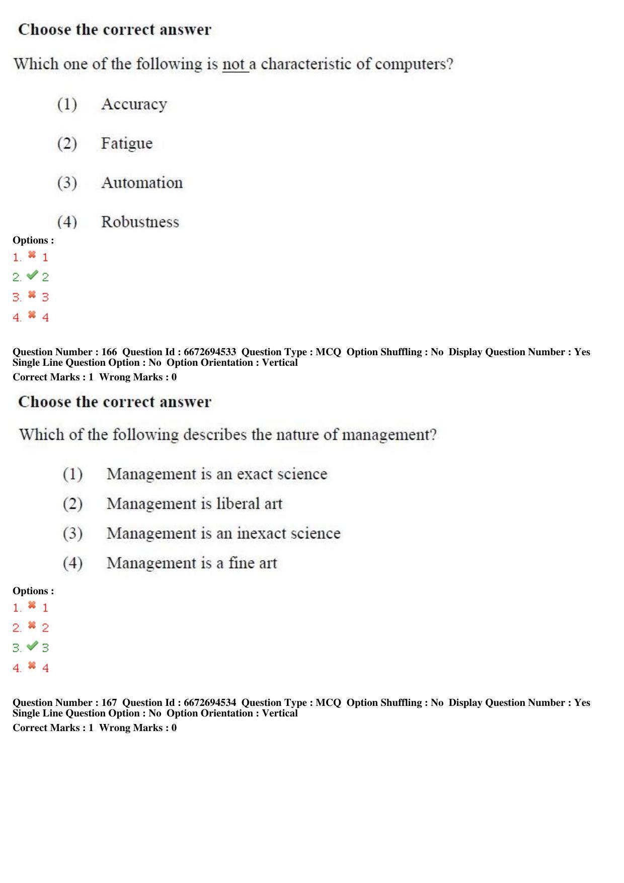 TS ICET 2019 Question Paper 2 - May 23, 2019	 - Page 150