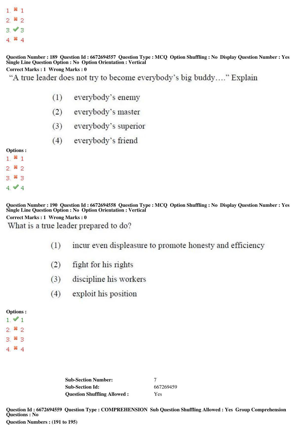 TS ICET 2019 Question Paper 2 - May 23, 2019	 - Page 162