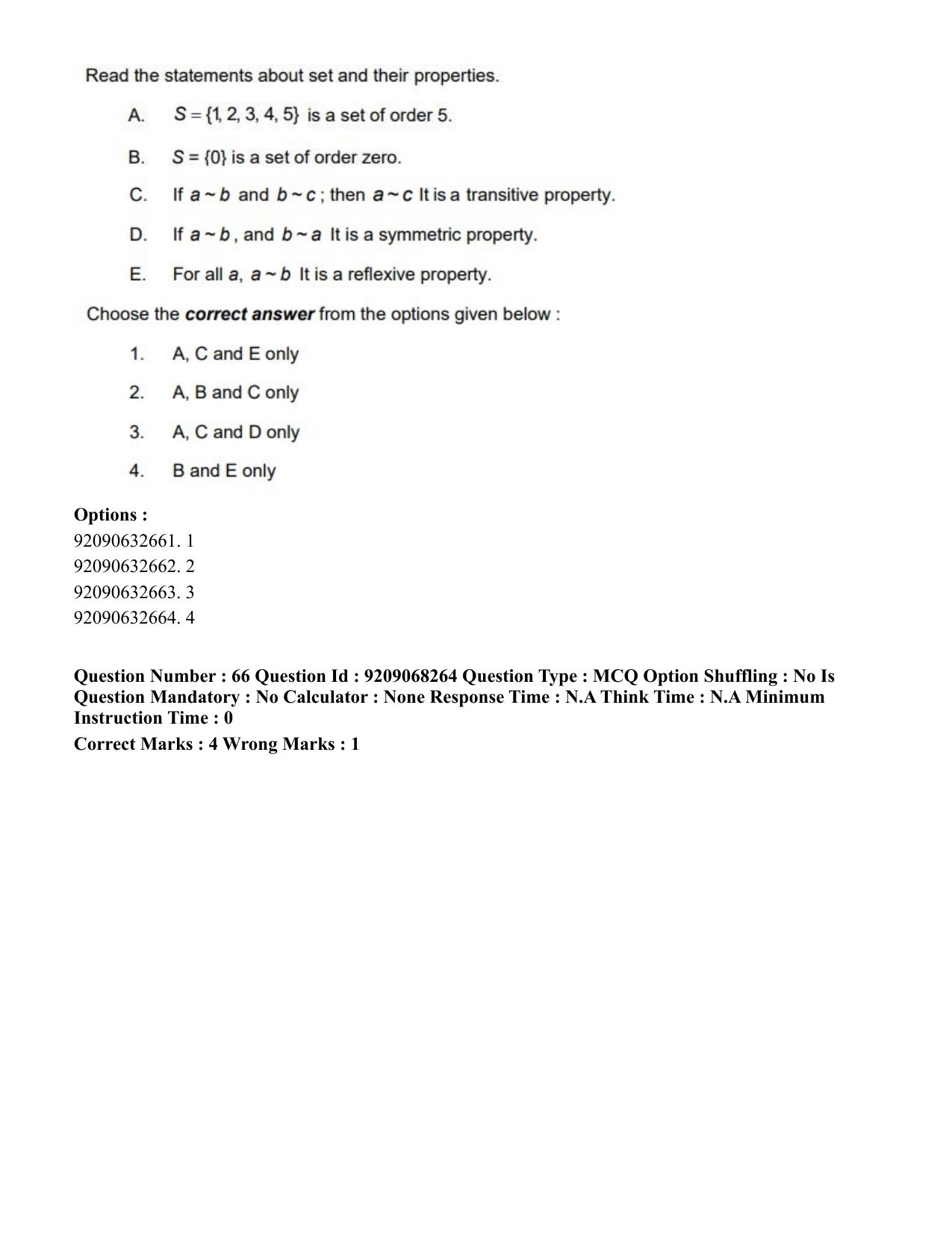 CUET PG 2023: COQP03 – B.Ed (Hindi)-Shift 2 (08-06-2023) Question Paper - Page 76
