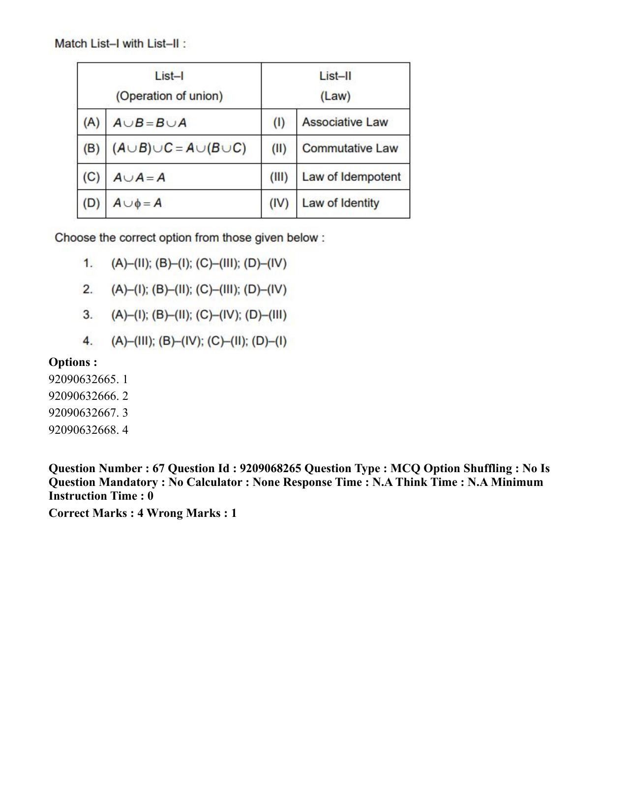 CUET PG 2023: COQP03 – B.Ed (Hindi)-Shift 2 (08-06-2023) Question Paper - Page 78