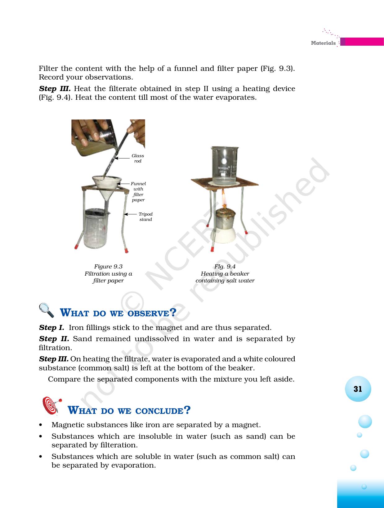 NCERT Laboratory Manuals for Class VI to VIII Science - Theme 2- Materials - Page 7