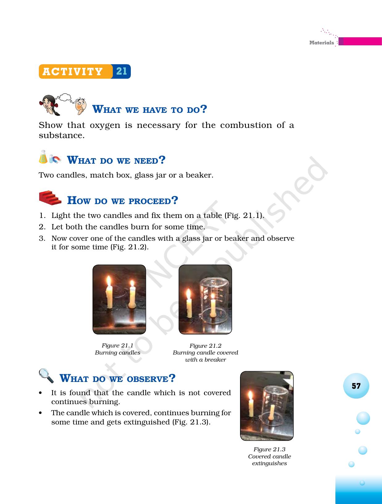 NCERT Laboratory Manuals for Class VI to VIII Science - Theme 2- Materials - Page 33