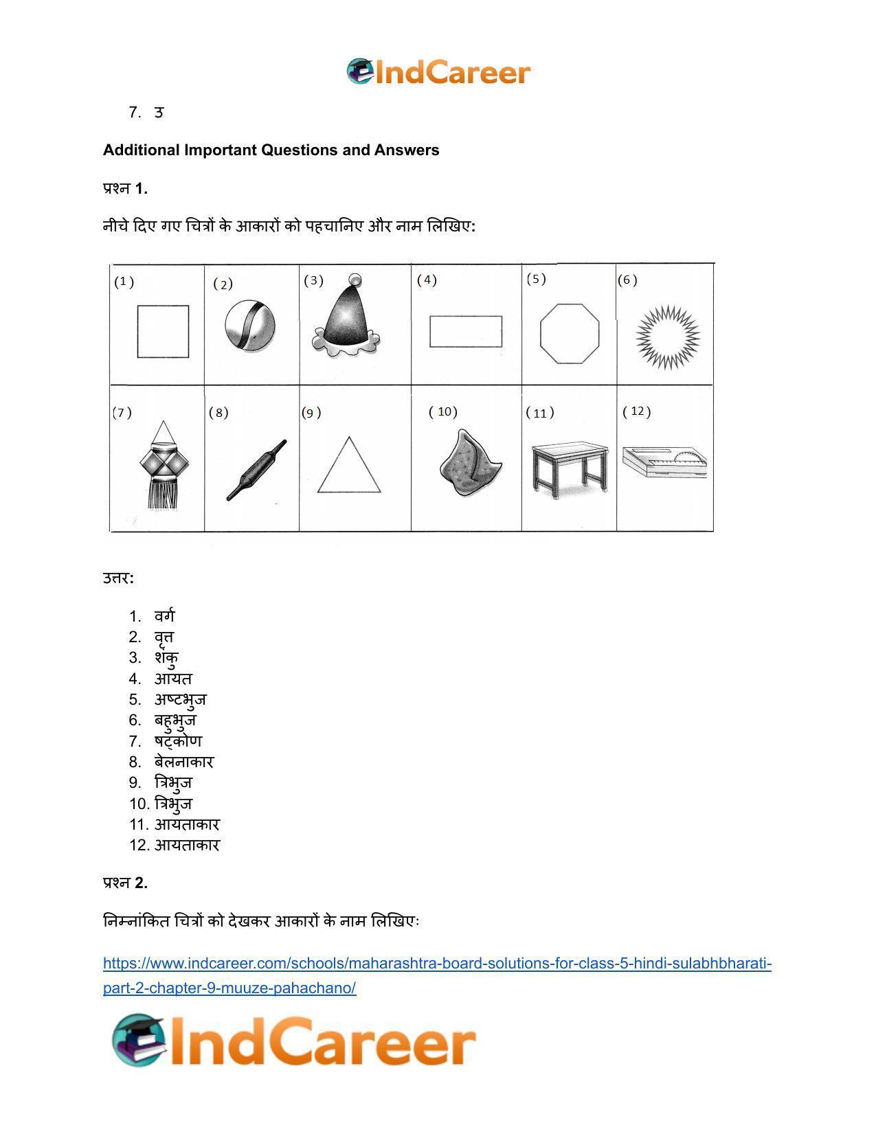 Maharashtra Board Solutions for Class 5- Hindi Sulabhbharati (Part 2): Chapter 9- मुझे पहचानो - Page 4