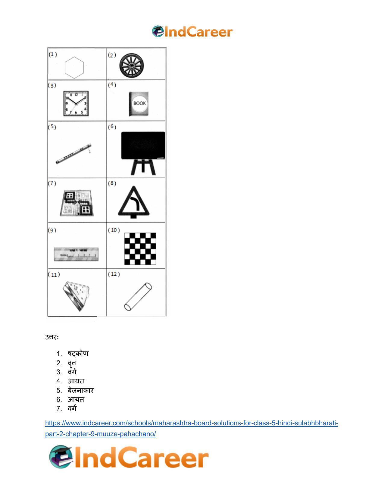 Maharashtra Board Solutions for Class 5- Hindi Sulabhbharati (Part 2): Chapter 9- मुझे पहचानो - Page 5