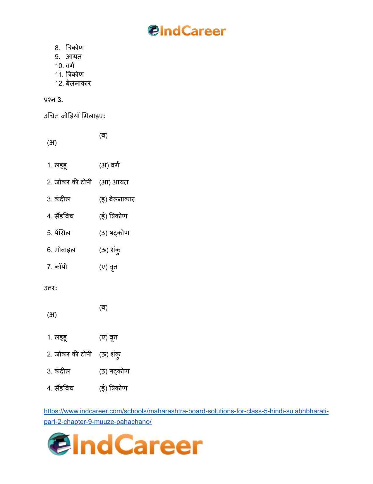 Maharashtra Board Solutions for Class 5- Hindi Sulabhbharati (Part 2): Chapter 9- मुझे पहचानो - Page 6