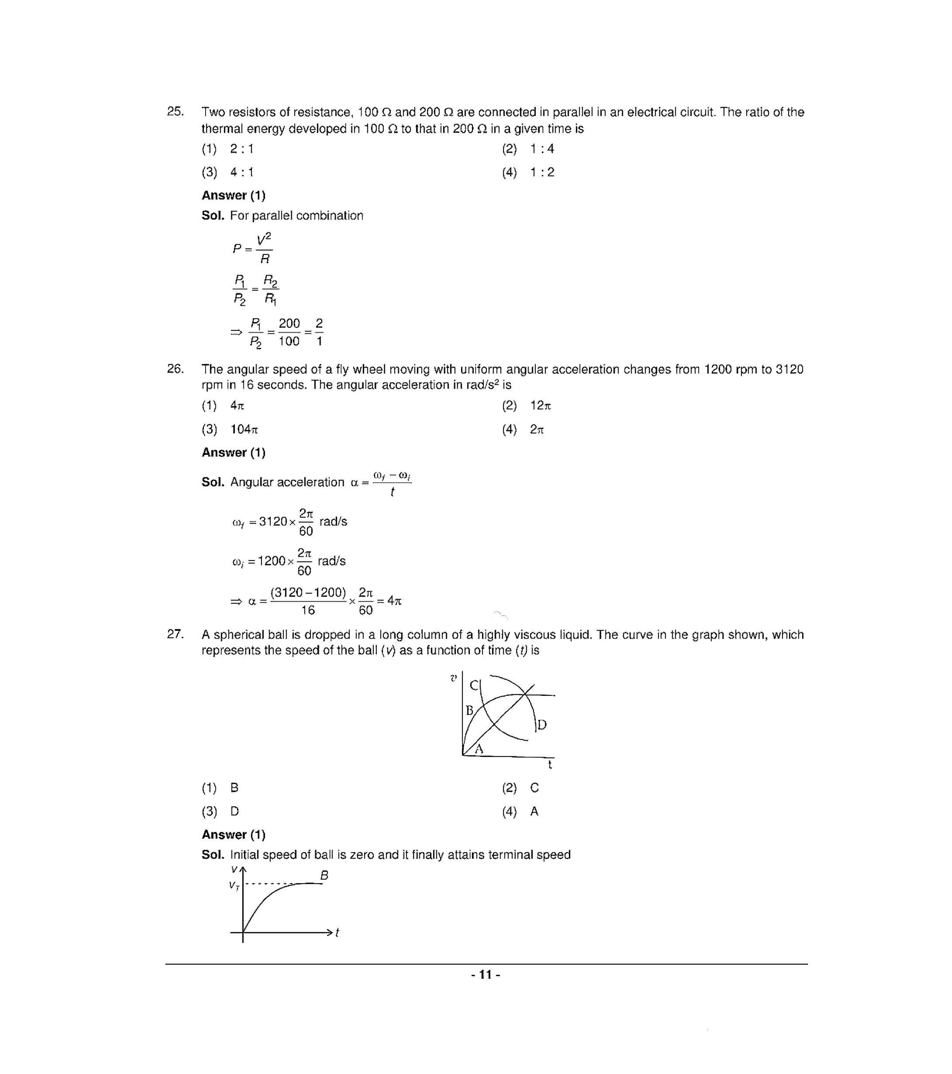 NEET T3 2021 Question Paper - Page 10
