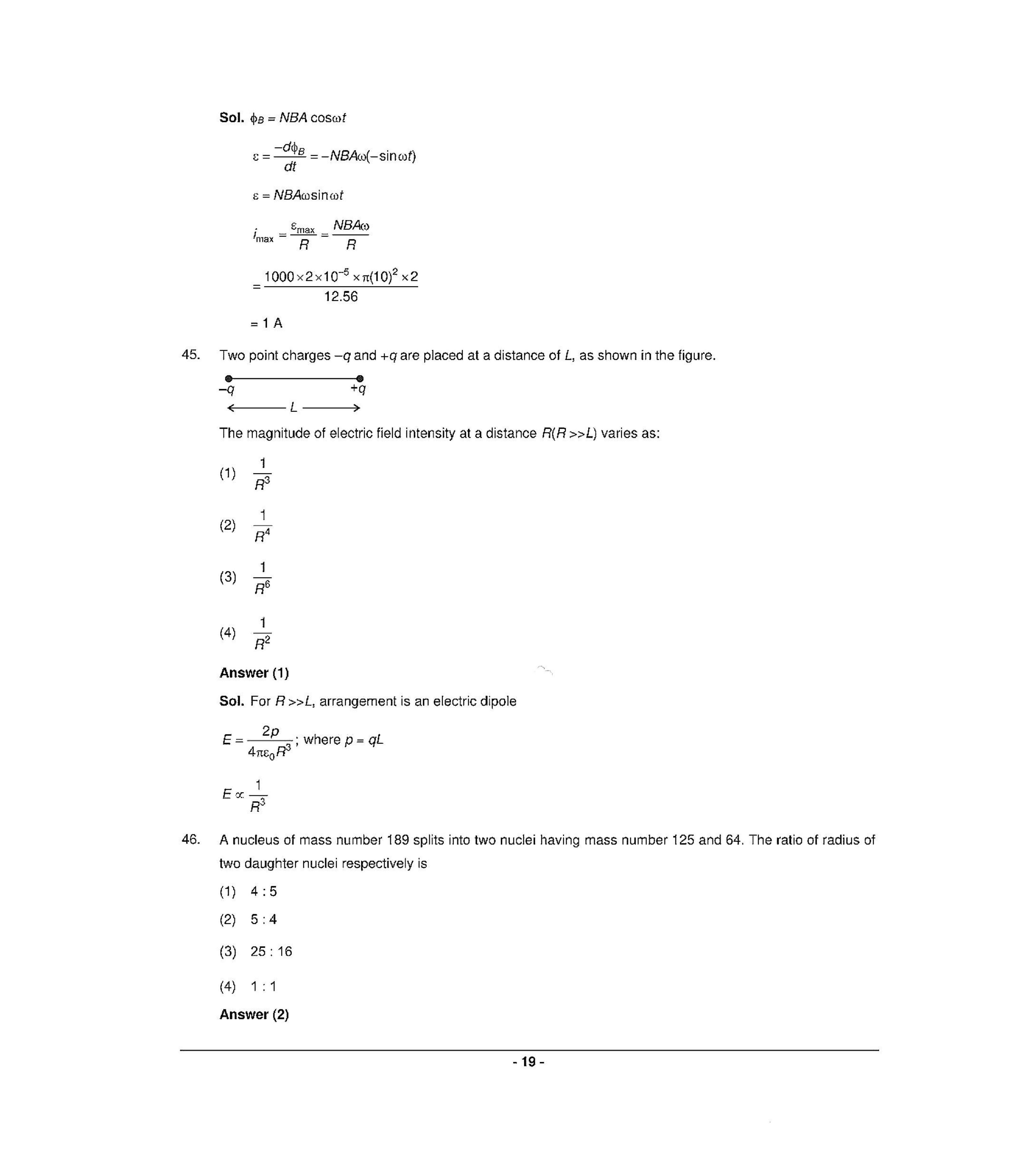 NEET T3 2021 Question Paper - Page 18