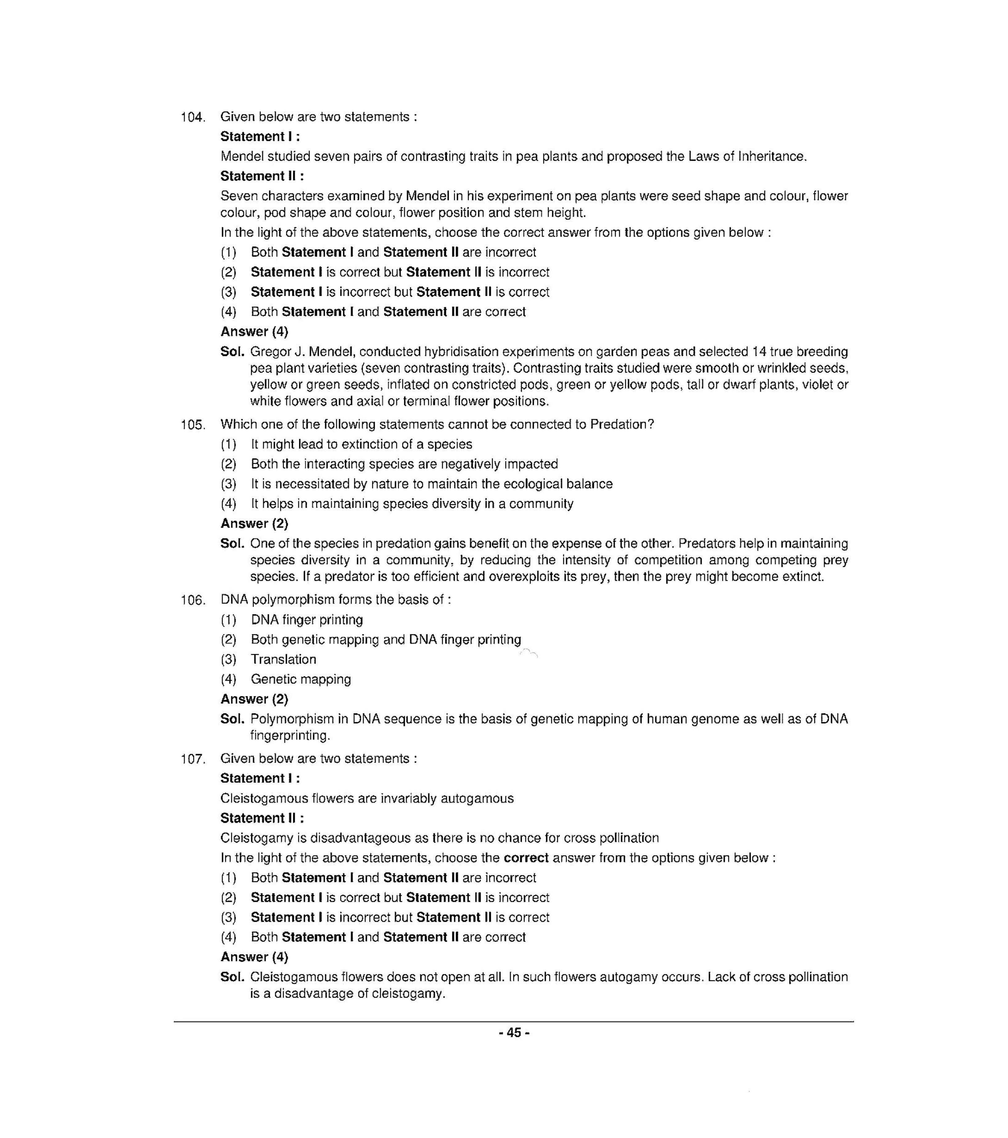 NEET T3 2021 Question Paper - Page 44